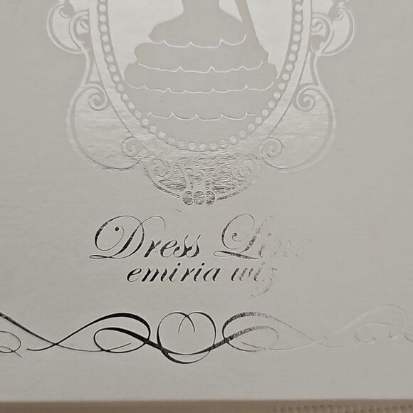 Dress Line Statement Piece Necklace & Earring Set Crystal White - Picture 16 of 16